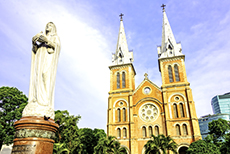 Ho Chi Minh City (Saigon) Notre Dame Cathedral cruise excursion